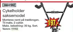 Harald Nyborg Cykelholder saksemodel tilbud