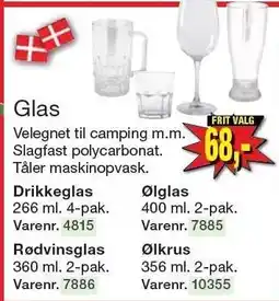 Harald Nyborg Glas tilbud