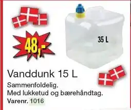Harald Nyborg Vanddunk 15 L tilbud
