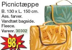 Harald Nyborg Picnictæppe tilbud