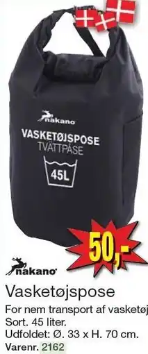 Harald Nyborg Vasketøjspose tilbud
