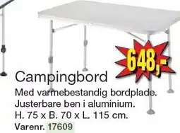 Harald Nyborg Campingbord tilbud