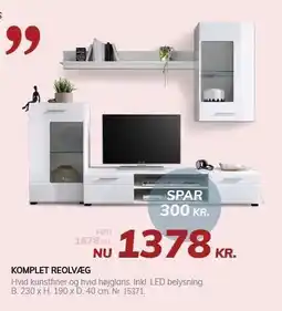 Daells Bolighus KOMPLET REOLVÆG tilbud