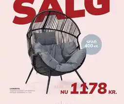 Daells Bolighus LOUNGESTOL tilbud