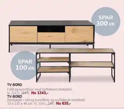 Daells Bolighus TV-BORD tilbud