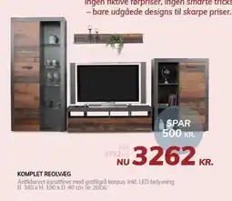 Daells Bolighus KOMPLET REOLVÆG tilbud