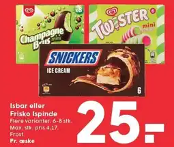 SPAR Isbar eller Frisko Ispinde tilbud