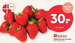 SPAR OMHU Danske Jordbær tilbud