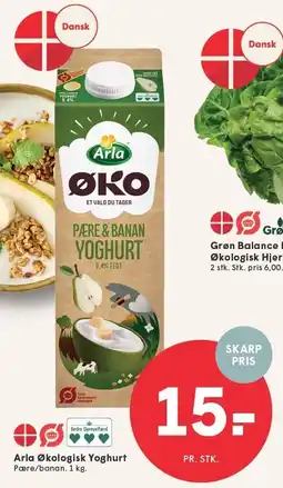 SPAR Arla Økologisk Yoghurt tilbud