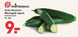 SPAR Grøn Balance Økologisk Agurk tilbud