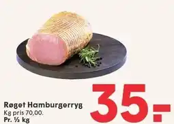 SPAR Røget Hamburgerryg tilbud