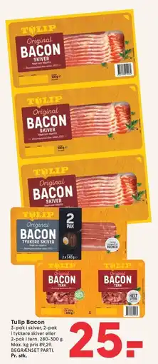 SPAR Tulip Bacon tilbud