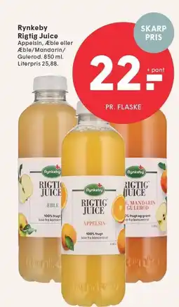 SPAR Rynkeby Rigtig Juice tilbud