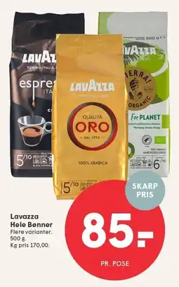 Lavazza Hele Bønner