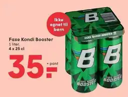 SPAR Faxe Kondi Booster tilbud