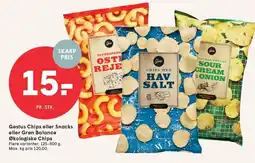 SPAR Gestus Chips eller Snacks eller Grøn Balance Økologiske Chips tilbud