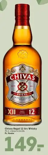 SPAR Chivas Regal 12 års Whisky tilbud