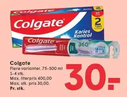 SPAR Colgate tilbud