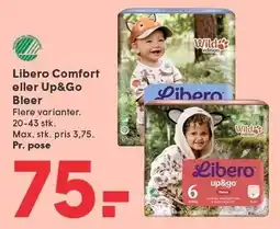 SPAR Libero Comfort eller Up&Go Bleer tilbud