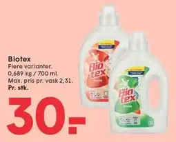 SPAR Biotex tilbud