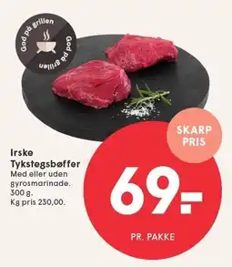 SPAR Irske Tykstegsbøffer tilbud