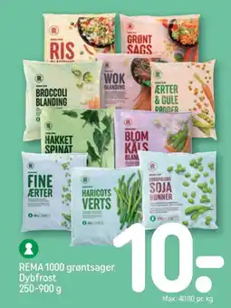 REMA 1000 REMA 1000 grøntsager tilbud