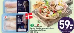 REMA 1000 REMA 1000 Ferske danske rødspættefileter eller havtaskefileter tilbud