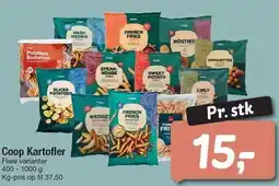Fakta Tyskland Coop kartofler tilbud