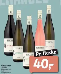 Fakta Tyskland Hans Baer tilbud