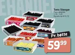 Fakta Tyskland Toms Stænger tilbud