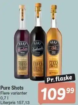 Fakta Tyskland Pure shots tilbud