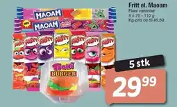 Fakta Tyskland Fritt el. Maoam tilbud