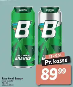 Fakta Tyskland Faxe Kondi Energy tilbud