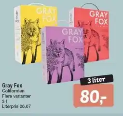 Fakta Tyskland Gray Fox tilbud
