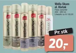 Fakta Tyskland Wella Skum el. Hårlak tilbud