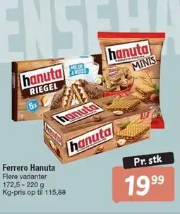 Fakta Tyskland Ferrero Hanuta tilbud