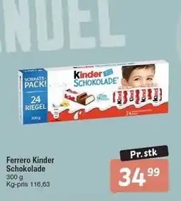 Fakta Tyskland Ferrero Kinder Schokolade tilbud