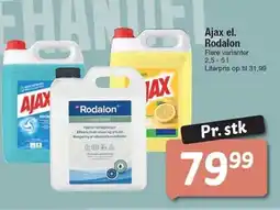 Fakta Tyskland Ajax el. Rodalon tilbud