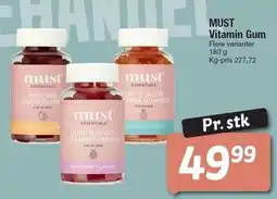 Fakta Tyskland MUST Vitamin Gum tilbud