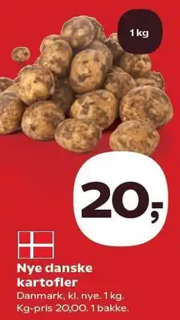Kvickly Nye danske kartofler tilbud