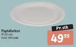 Fakta Tyskland Paptallerken tilbud