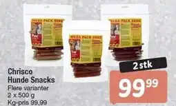 Fakta Tyskland Chrisco Hunde snacks tilbud