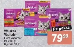Fakta Tyskland Whiskas Vådfoder tilbud