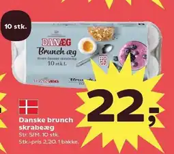 Danske brunch skrabeæg