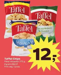 Kvickly Taffel chips tilbud