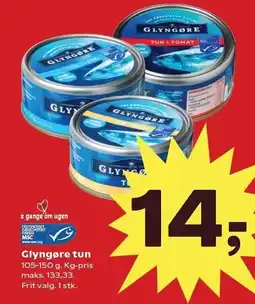 Kvickly Glyngøre tun tilbud
