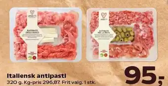 Kvickly Italiensk antipasti tilbud