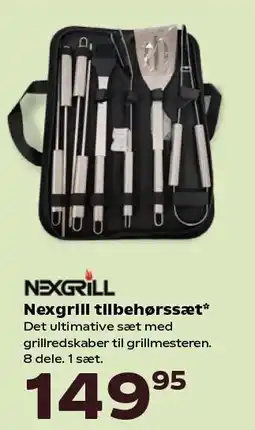 Kvickly Nexgrill tilbehørssæt tilbud