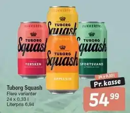 Fakta Tyskland Tuborg Squash tilbud