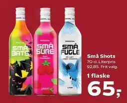 Kvickly Små Shots tilbud